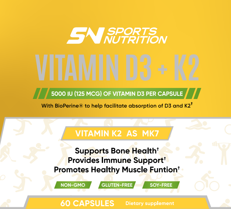 Vitamin D3 + K2